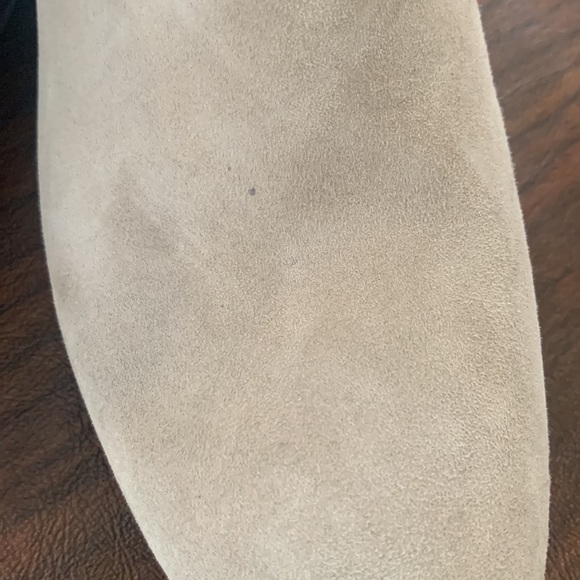 NWOT Sam Edelman Petty ankle boot leather suede putty sand - Picture 6 of 8